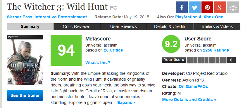 Wild Hearts – Tests und Reviews auf Metacritic: 'Der wohl beste