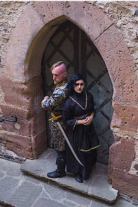 Olgierd- und Iris-Cosplay Olgierd- und Iris-Cosplay