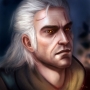 Geralt Portrait, von Engelszorn