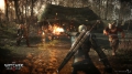 Geralt lsst seine Feinde brennen
