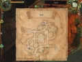 Die Karte eines Dungeons